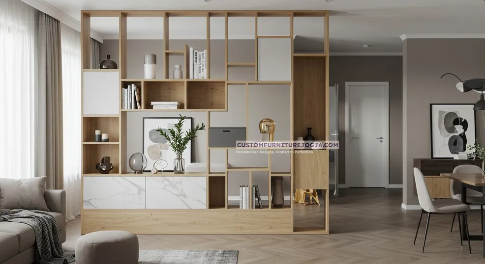 Jasa Pembuatan Rak Partisi Jogja